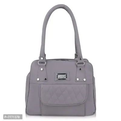 Women Handbag Grey Stylish Handbag-thumb0