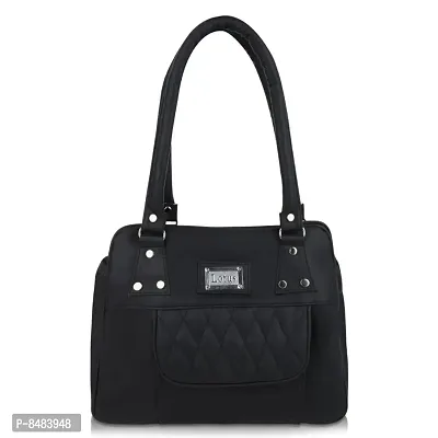 Classy PU Solid Handbags for Women
