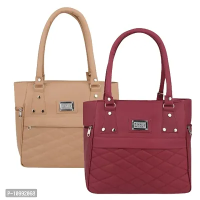 OFFICE HANDBAG FOR GIRLS AND WOMEN NEW STYLE PACK OF 2