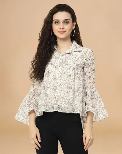 Stylish Fancy Georgette Top For Women