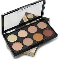 Color Studio Eye Shadow Palette And Contour Highlighter Concealer And Set Of 5 Brushes ( 3 Items )-thumb1