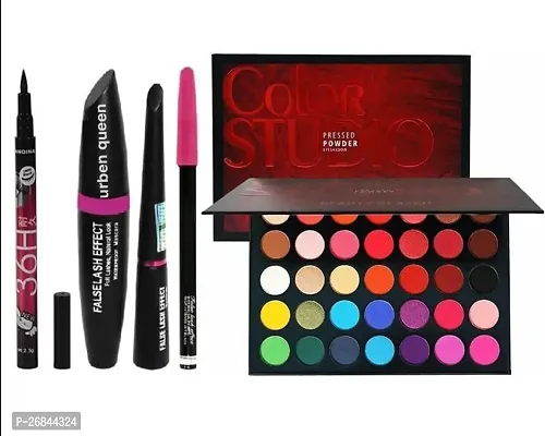 36 Hours Stay Eyeliner And Mascara And Eyeliner And Eyebrow Pencil And Studio Eyeshadow Palette ( 5 Items )-thumb0