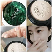 Makeup combo Kajal  Foundation Mushroom Head Air Cushion Waterproof Bb Cream Frost Concealer Oil Control Face Make Up Foundation-thumb1