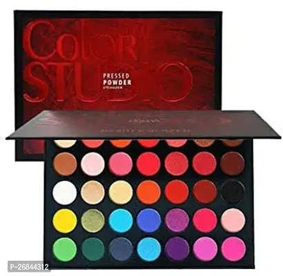 Color Studio Eye Shadow Palette And Contour Highlighter Concealer And Set Of 5 Brushes ( 3 Items )-thumb4