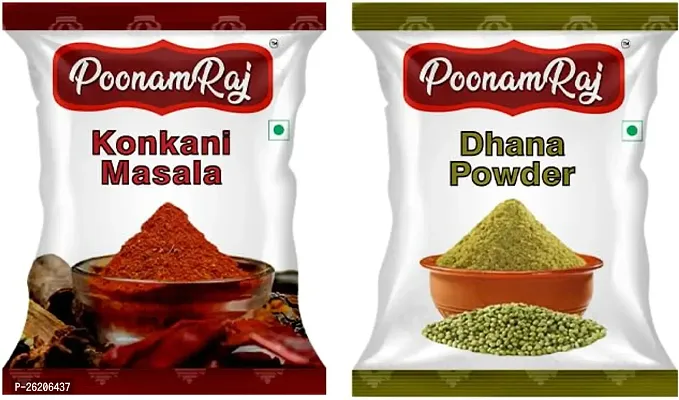 Kokani Masala And Dhana Powder Pack Of 2