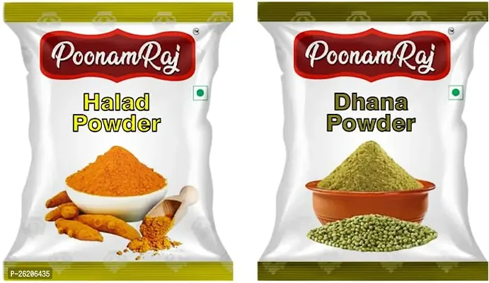 Halad Powder And Dhana Powder Pack Of 2