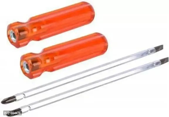 2-In-1 Screwdriver 200Mm X 6Mm - Pack Of 2