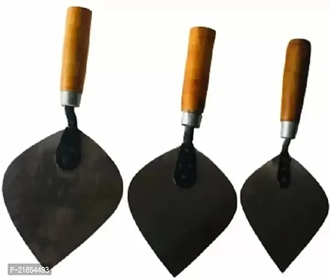 Trowel With Metal Blade For The Purpose Of Construction Metal And Wood Trowel