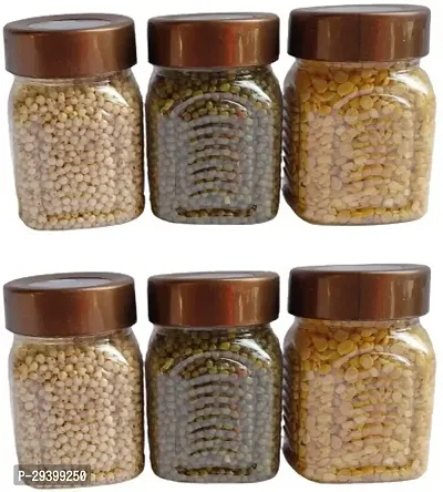 Stylish Solid Plastic Jar and Container, Pack of 12-thumb3