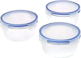 Stylish Solid Plastic Jar and Container, Pack of12-thumb1