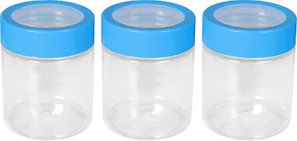 Stylish Solid Plastic Jar and Container, Pack of 12-thumb2