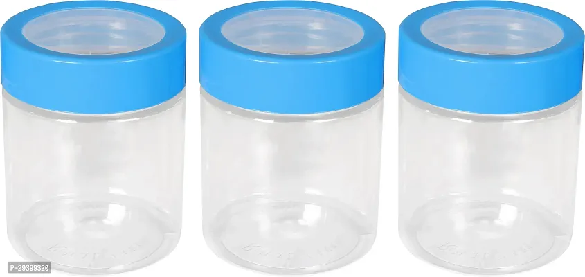 Stylish Solid Plastic Jar and Container, Pack of 12-thumb3