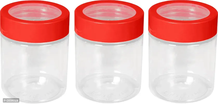 Stylish Solid Plastic Jar and Container, Pack of 12-thumb4