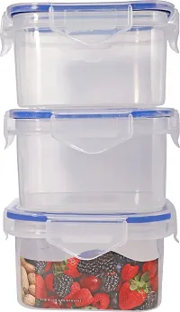 Stylish Solid Plastic Jar and Container, Pack of 12-thumb2