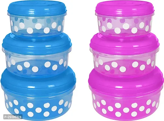 Stylish Solid Plastic Jar and Container, Pack of 12-thumb4