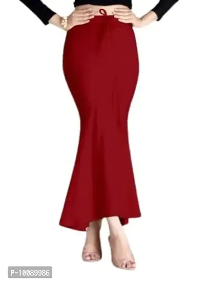 Buy Lycra Fishcut Saree Shapewear Petticoat for Women, Cotton