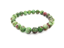 Ruby Jade Gemstone Bracelet Round Loose Beads For Women  Men-thumb2