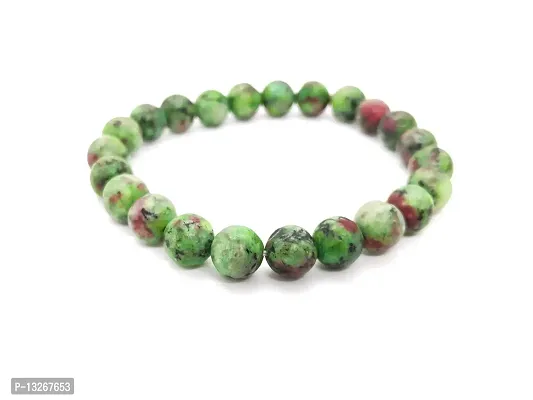 Ruby Jade Gemstone Bracelet Round Loose Beads For Women  Men-thumb3