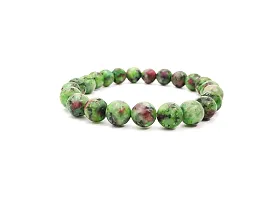 Ruby Jade Gemstone Bracelet Round Loose Beads For Women  Men-thumb1