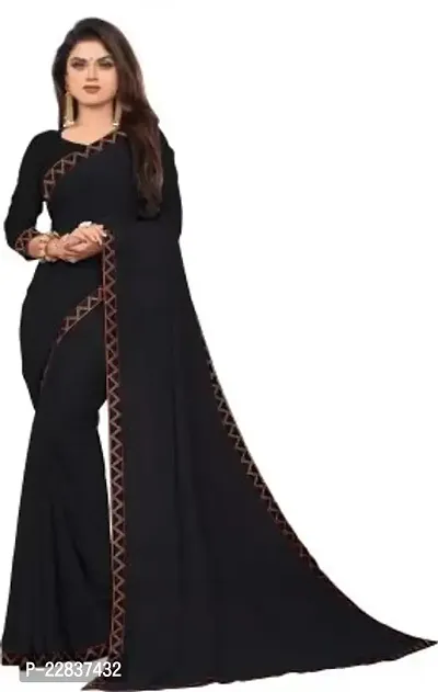 Stylish Fancy Designer Georgette Saree With Blouse Piece For Women