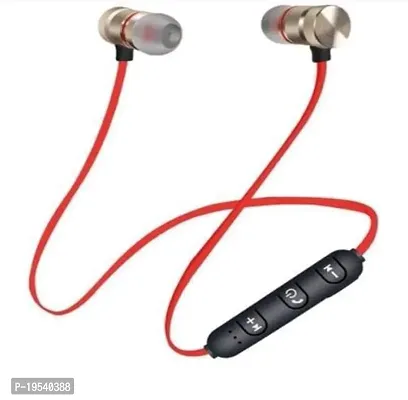 Stylish Red In-ear Bluetooth Wireless Headsets-thumb0
