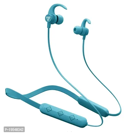 Stylish Sky Blue In-ear Bluetooth Wireless Headsets-thumb0