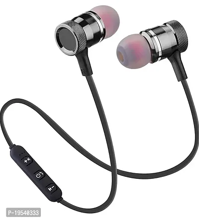 Stylish Black In-ear Bluetooth Wireless Headsets-thumb0