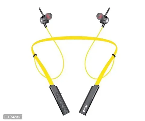 Stylish Yellow In-ear Bluetooth Wireless Headsets-thumb0