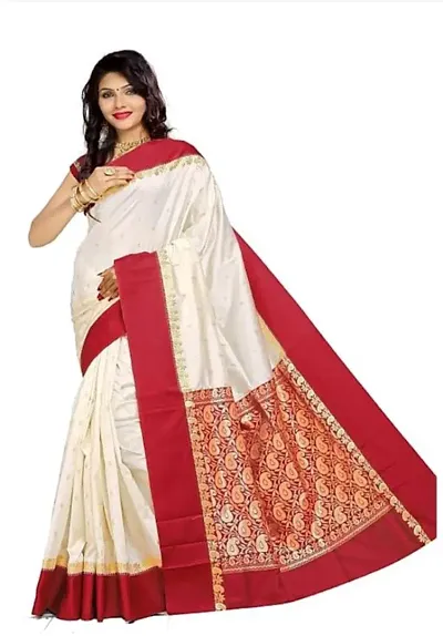 Kanjeevaram Silk Sarees With Blouse Piece