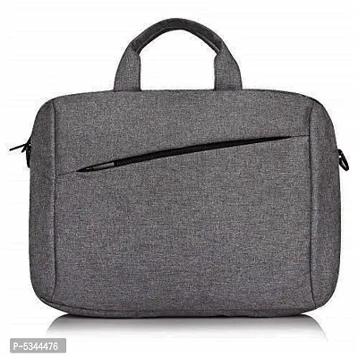 Office Laptop Bags Briefcase 15.6 Inch for Women and Men|| Dark grey-thumb0