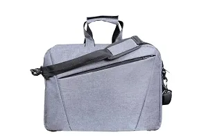 Office Laptop Bags Briefcase 15.6 Inch for Women and Men|| Light Grey-thumb1
