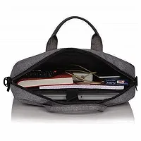 Office Laptop Bags Briefcase 15.6 Inch for Women and Men|| Dark grey-thumb3
