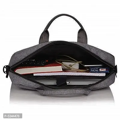 Office Laptop Bags Briefcase 15.6 Inch for Women and Men|| Dark grey-thumb4