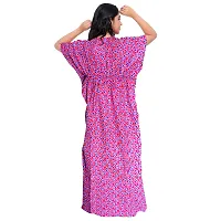 Viscironi Multicoloured Cotton Printed Nightdress For Women pack of 2-thumb1