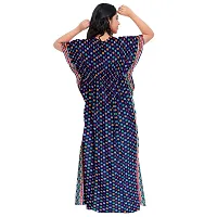 Viscironi Multicoloured Cotton Printed Nightdress For Women pack of 2-thumb4