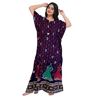 Classic Cotton Printed Nightdress For Women pack of 2-thumb1