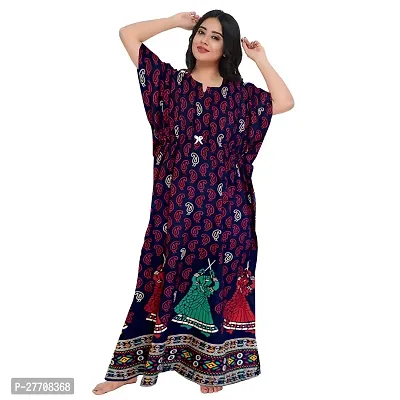 Classic Cotton Printed Nightdress For Women pack of 2-thumb2