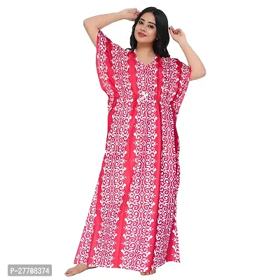 Classic Cotton Printed Nightdress For Women pack of 2-thumb3