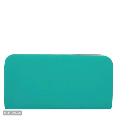 Rasm Lifestyle Red and Aqua Green Women's Wallet Clutch Combo of 2-thumb2