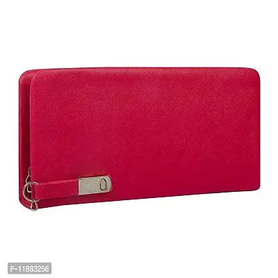 Rasm Lifestyle Red and Aqua Green Women's Wallet Clutch Combo of 2-thumb5