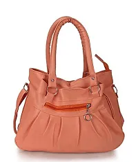 KAWTRA Women's Handbag (KBAGS-039_Peach)-thumb1