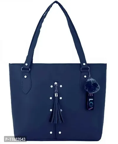 Bellina Women's in Premium Shoulder Handbag - Blue