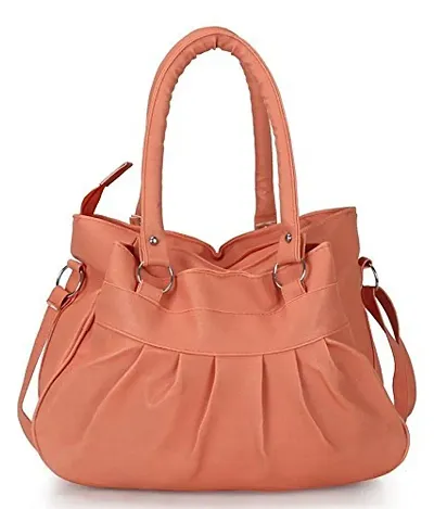 KAWTRA Women's Handbag (KBAGS-039_Peach)