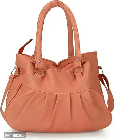 TipTop Women's Peach Handbag-thumb2