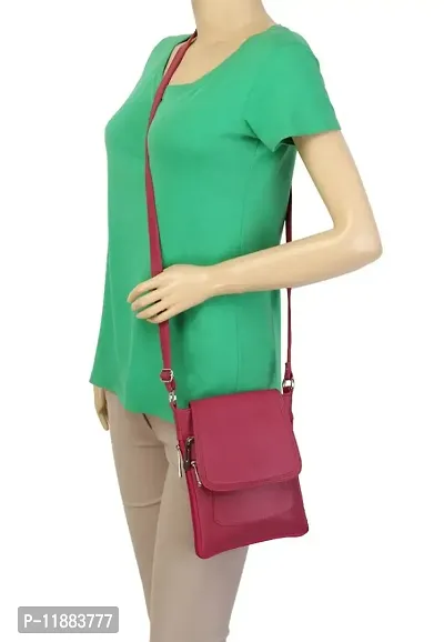 Alessia 74 Women's Sling Bag (Pink) (PBG249J)-thumb5