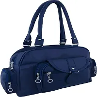 Bellina D pocket blue Shoulder handbag for women-thumb4