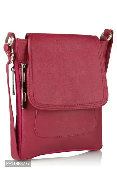 Alessia 74 Women's Sling Bag (Pink) (PBG249J)-thumb0