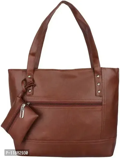 DN DEALS Women's Handbag (Dark Brown)