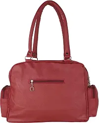Bellina Women's Handbag With Clutch (Set of 2) (AC-75_Green)-thumb1