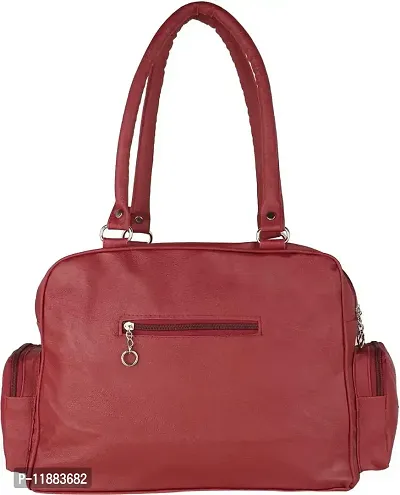 Bellina Women's Handbag With Clutch (Set of 2) (AC-75_Green)-thumb2